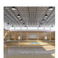 Estructura de acero ligero de marco de espacio prefabricado Diseño de gimnasio